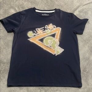 Guess Kids Navy Graphic T-Shirt
